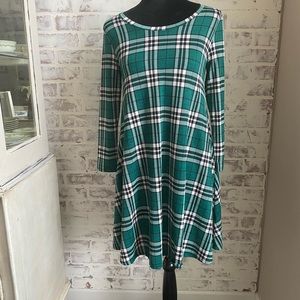 Plaid dress